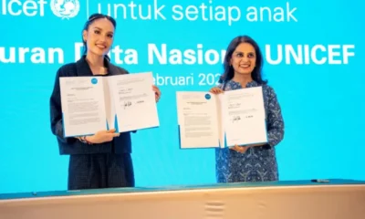 Cinta Laura Ditunjuk jadi Duta Nasional UNICEF Indonesia