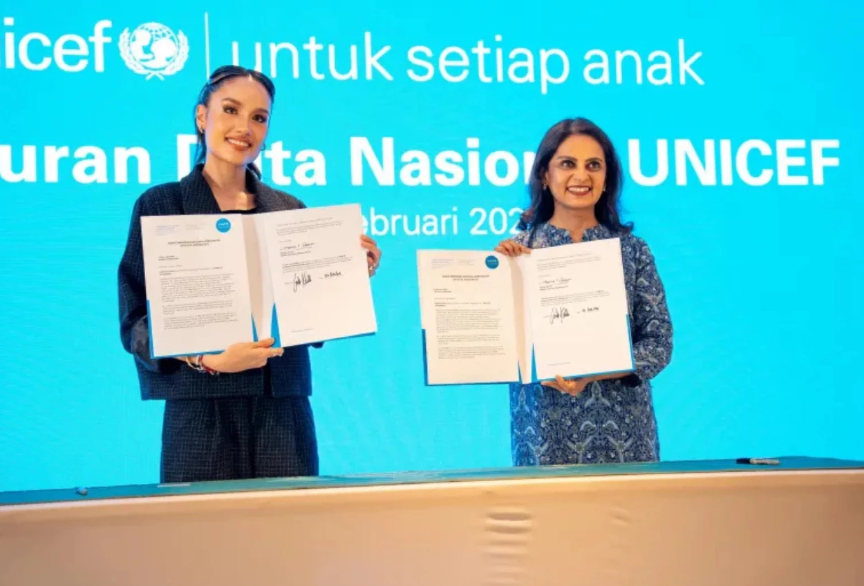 Cinta Laura Ditunjuk jadi Duta Nasional UNICEF Indonesia
