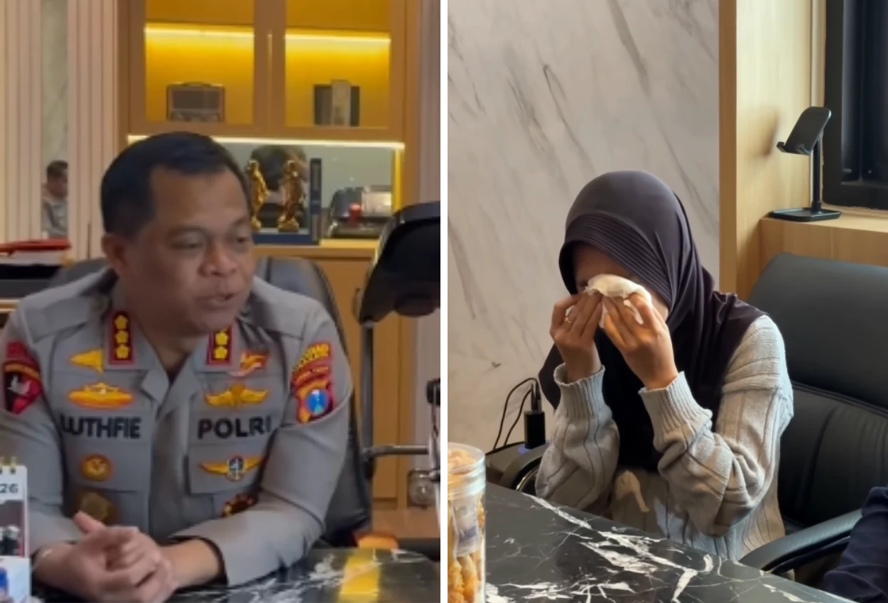 Haru! Polisi Bantu Mahasiswi Berprestasi yang Terpaksa Mencuri untuk Biaya Hidup