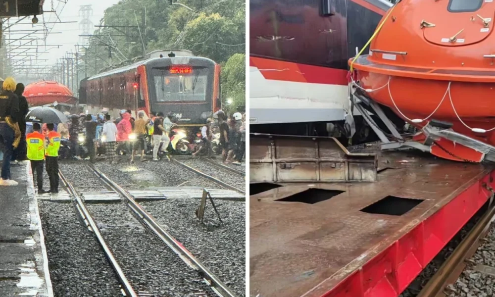 Kereta Bandara Tertemper Truk di Poris, Beberapa Perjalanan Batal