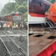 Kereta Bandara Tertemper Truk di Poris, Beberapa Perjalanan Batal