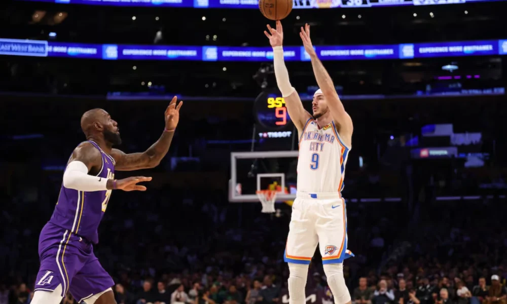 Lakers vs Thunder 110 119 LA Tumbang di Kuarter Akhir