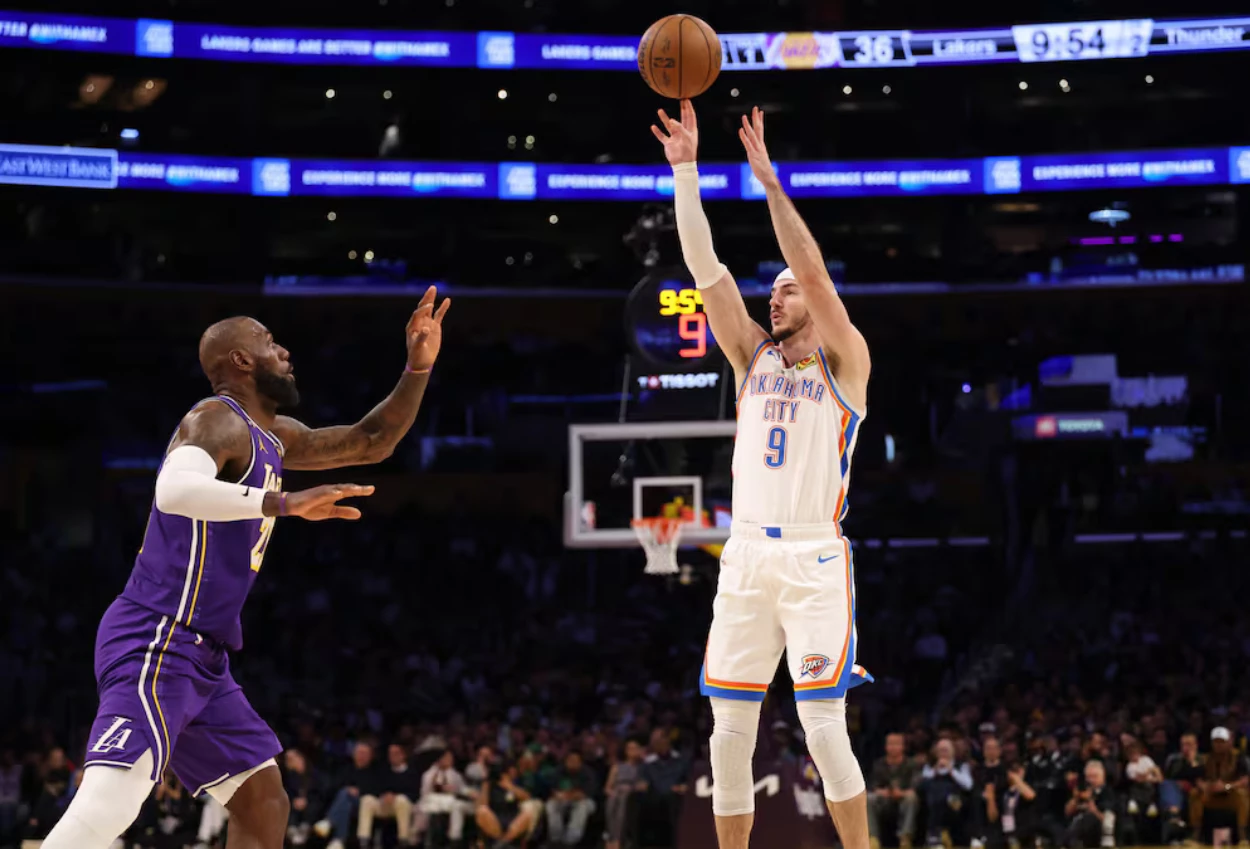 Lakers vs Thunder 110 119 LA Tumbang di Kuarter Akhir