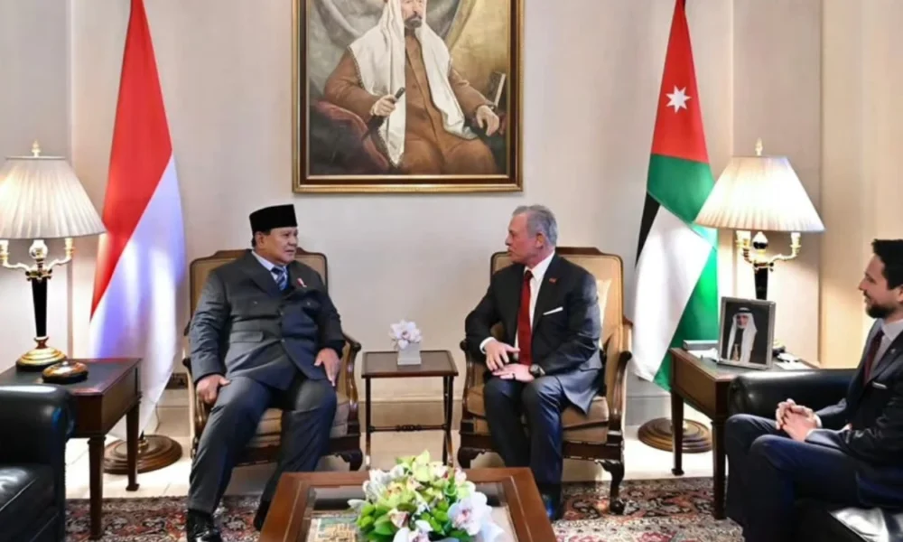 Lawatan ke Yordania, Prabowo Perkuat Kerja Sama Tangani Krisis Kemanusiaan di Gaza