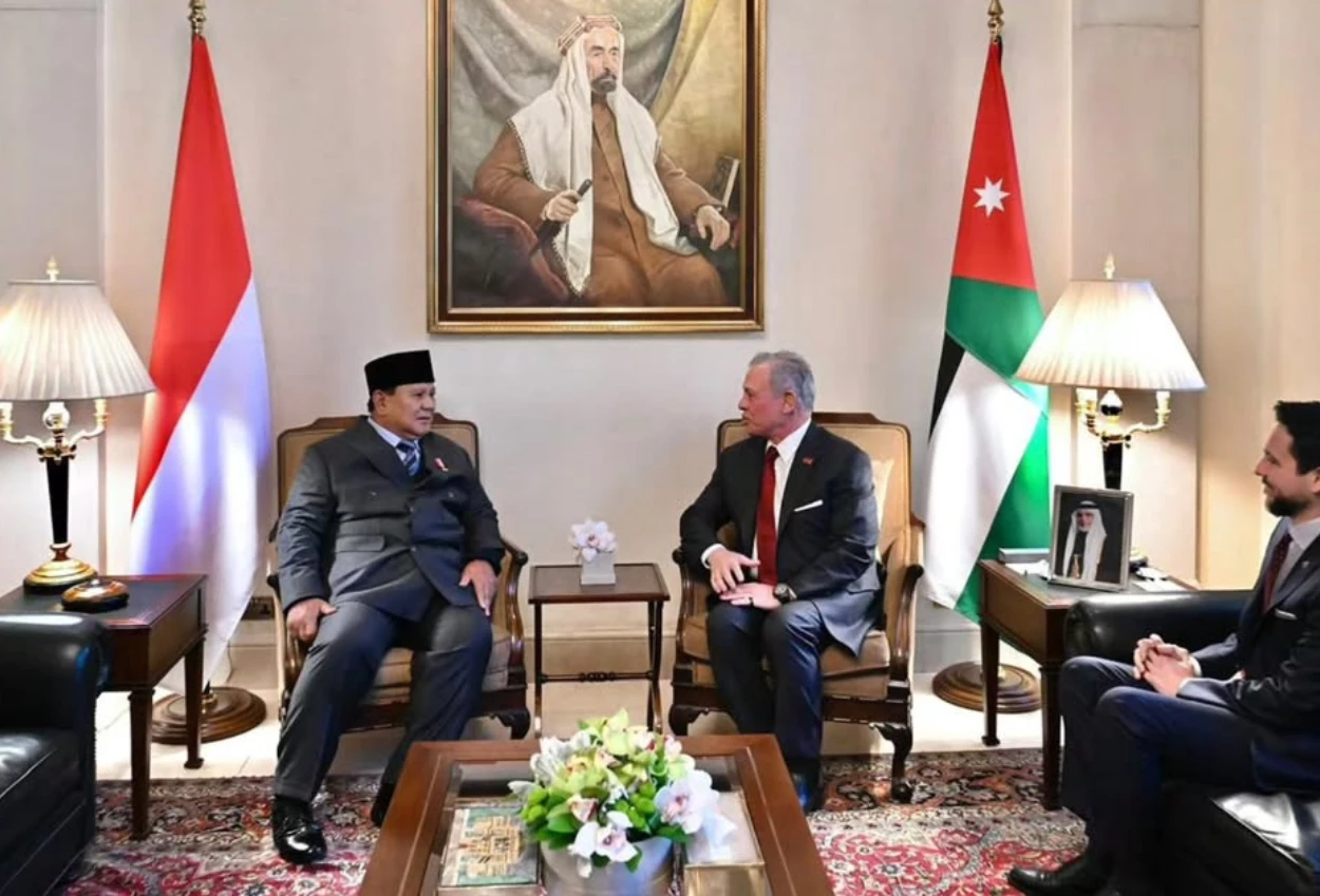 Lawatan ke Yordania, Prabowo Perkuat Kerja Sama Tangani Krisis Kemanusiaan di Gaza