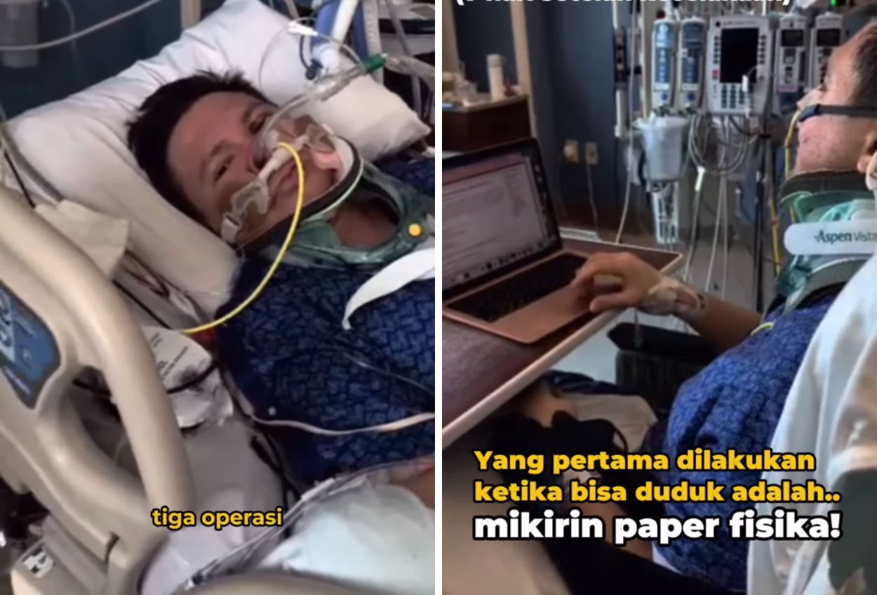 Lewati Masa Kritis usai Kecelakaan Ski, Suami Wamen Stella Langsung Pikirkan Paper Fisika