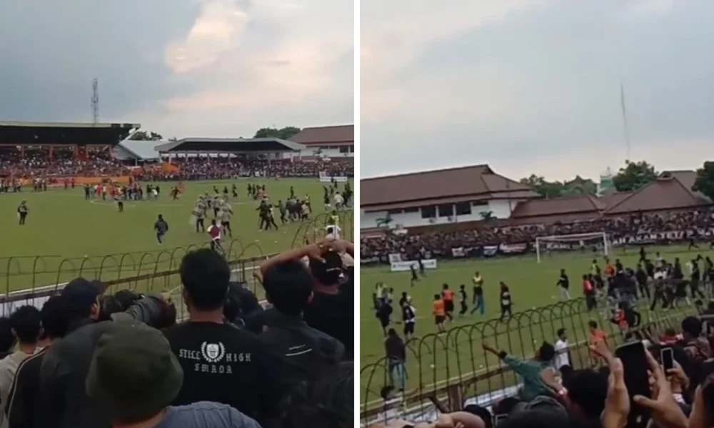 Liga 4 di Jateng dan Lampung Berujung Ricuh, Wasit jadi Sasaran Amuk Suporter
