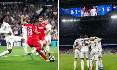 Madrid vs Benfica 2 1 Los Blancos Melenggang ke Babak 16 Besar
