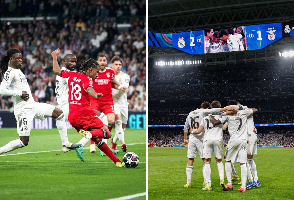 Madrid vs Benfica 2 1 Los Blancos Melenggang ke Babak 16 Besar