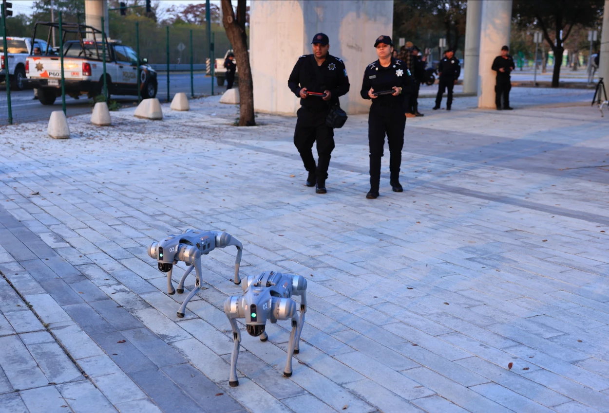 Meksiko Pamer Robot Anjing untuk Amankan Piala Dunia