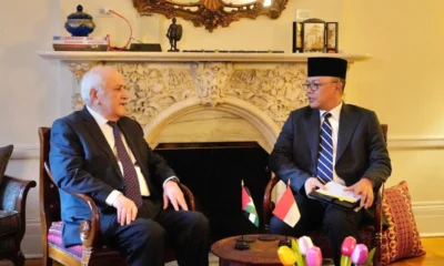 Menlu RI Bertemu dengan Wakil Tetap Palestina di PBB, Ini yang Dibahas