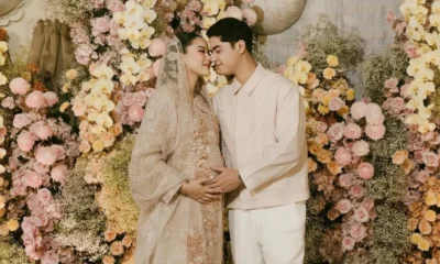 Momen Bahagia Alyssa dan Al Ghazali Gelar Tasyakuran 7 Bulan Kehamilan