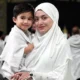 Momen Nathalie Holscher Umrah bareng Anak di Bulan Ramadan