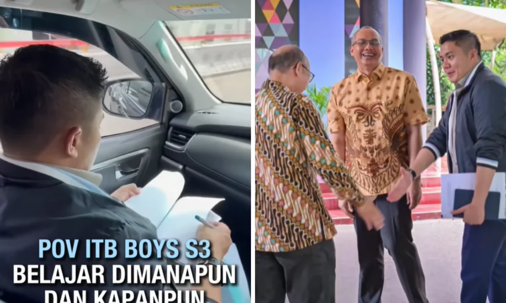 Momen Seskab Teddy Bagikan Aktivitasnya jadi Mahasiswa S3 ITB Prodi Sains Manajemen