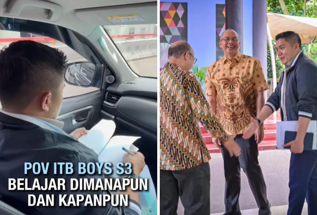 Momen Seskab Teddy Bagikan Aktivitasnya jadi Mahasiswa S3 ITB Prodi Sains Manajemen