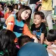 Momen Tissa Biani jadi Relawan, Mengajar dan Bermain dengan Anak anak di Kolong Jembatan (2)