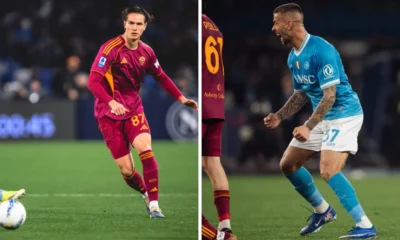 Napoli vs Roma 2 2 Donyell Malen Cetak Brace, Gol Alisson Selamatkan I Partneopei dari Kekalahan