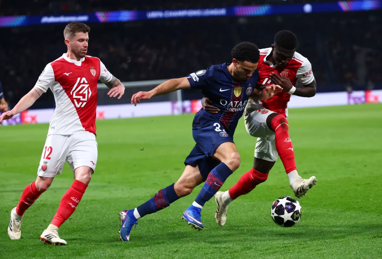 PSG vs Monaco 2 2 Les Parisiens Kantongi Tiket 16 Besar Liga Champions