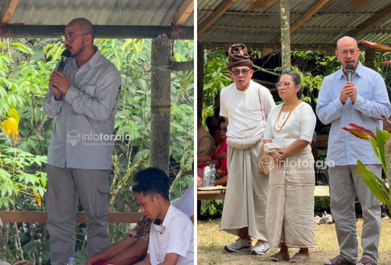 Pandji Pragiwaksono Jalani Hukuman Adat di Toraja, Denda 1 Babi dan 5 Ayam