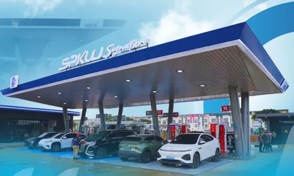 Pertama di RI, SPKLU Premium dengan Sistem Pendingin Cairan Hadir di Tangerang