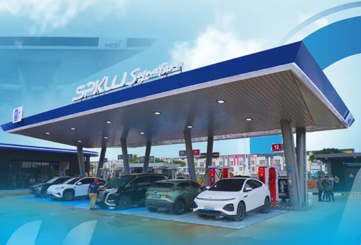 Pertama di RI, SPKLU Premium dengan Sistem Pendingin Cairan Hadir di Tangerang