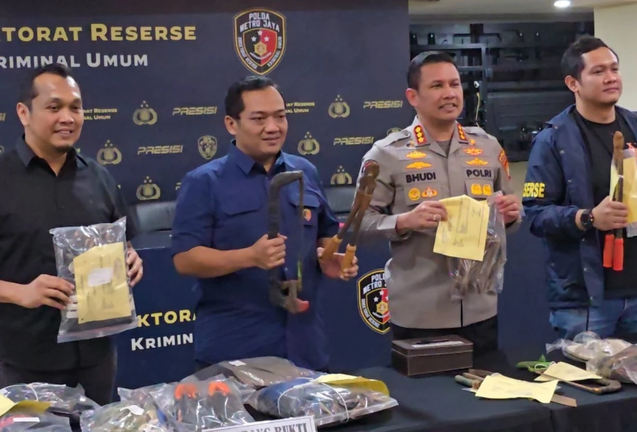 Polisi Bongkar Sindikat Pencurian Kabel di SPBU, 7 Orang Ditangkap