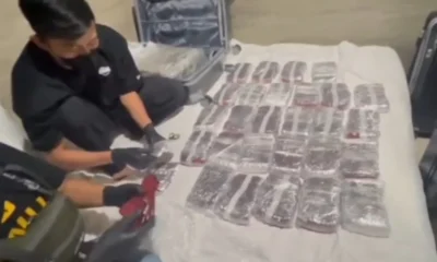 Polisi Tangkap WN Malaysia Selundupkan 99 Ribu Butir Pil Narkotika Happy Five Senilai Rp39,8 Miliar