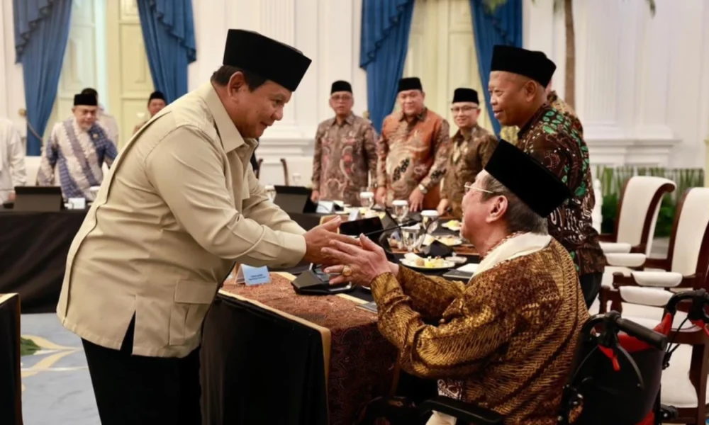 Prabowo Panggil Tokoh Islam ke Istana, Ini yang Dibahas