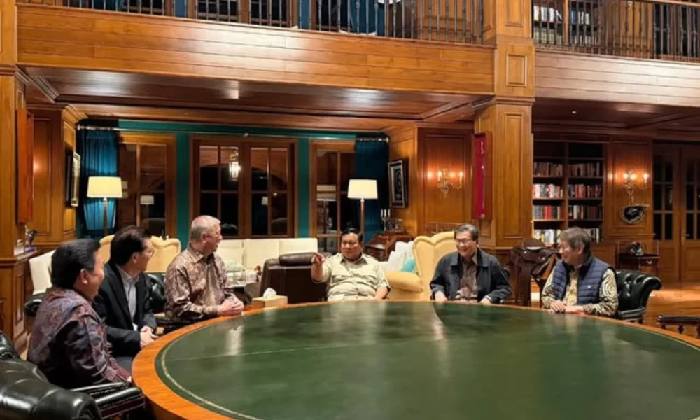 Prabowo Terima Audiensi Lima Pengusaha Nasional, Ajak Ciptakan Lapangan Kerja