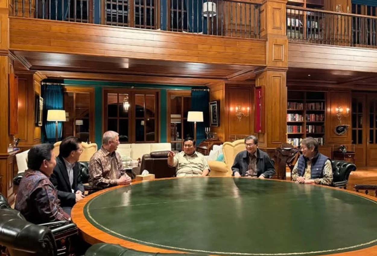 Prabowo Terima Audiensi Lima Pengusaha Nasional, Ajak Ciptakan Lapangan Kerja