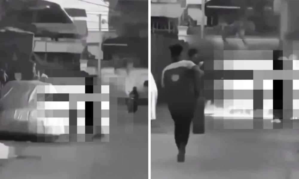 Sadis! Suami Tega Bakar Istri di Jalan, Cemburu Korban Minta Cerai