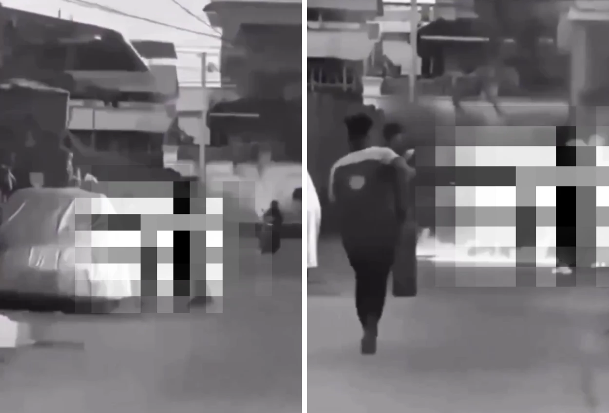 Sadis! Suami Tega Bakar Istri di Jalan, Cemburu Korban Minta Cerai