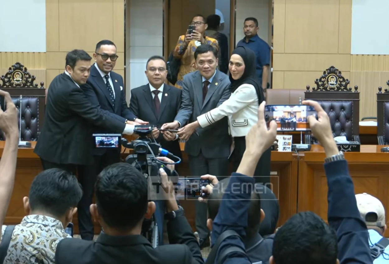 Sahroni Kembali Ditetapkan sebagai Wakil Ketua Komisi III DPR (1)