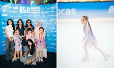 Selamat! Chava Kembali Raih Juara di Kompetisi Ice Skating Indonesia