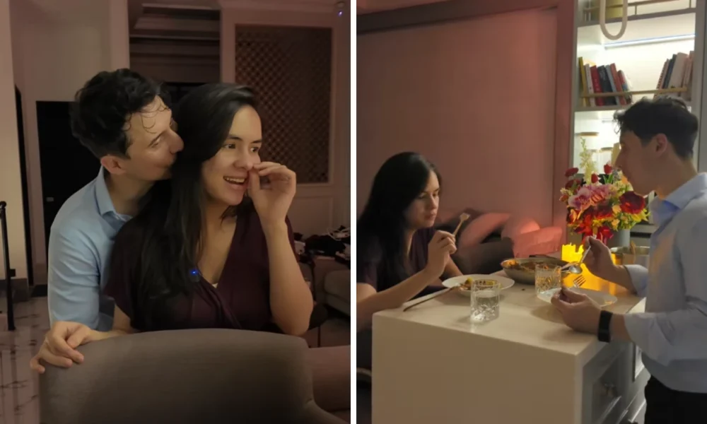 So Sweet! Steffi Zamora dan Nino Fernandez Rayakan 2 Tahun Anniversary, Rumah Disulap jadi Fine Dining