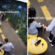 Terekam CCTV, Pria Copet Ponsel Pengunjung di Blok M yang sedang Asyik Selfie