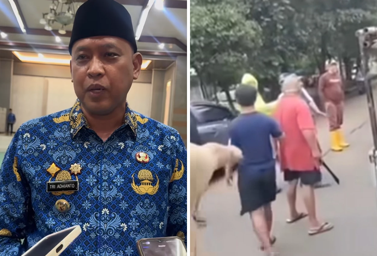 Tertibkan PKL, Wali Kota Bekasi Ditodong Golok oleh Pedagang Es Kelapa