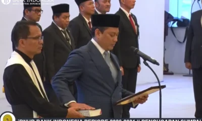 Thomas Djiwandono Resmi Dilantik jadi Deputi Gubernur Bank Indonesia