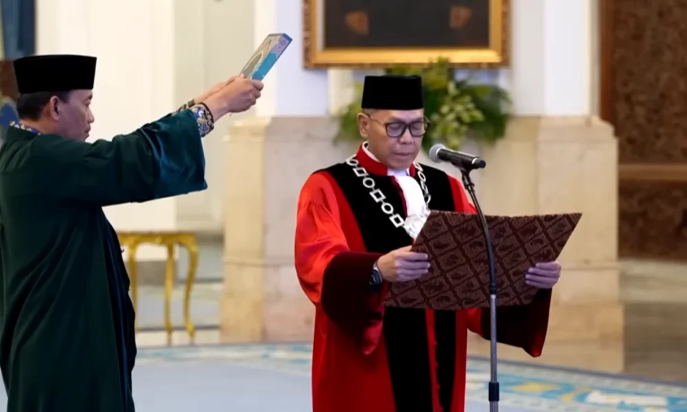 Tok! Adies Kadir Resmi jadi Hakim MK