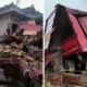 Tronton Tabrak 3 Rumah di Magelang, Sopir Tewas di Lokasi