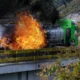 Truk Tangki Tiner Terbakar di Tol Cipali, Lalin Macet Parah hingga 7 Kilometer