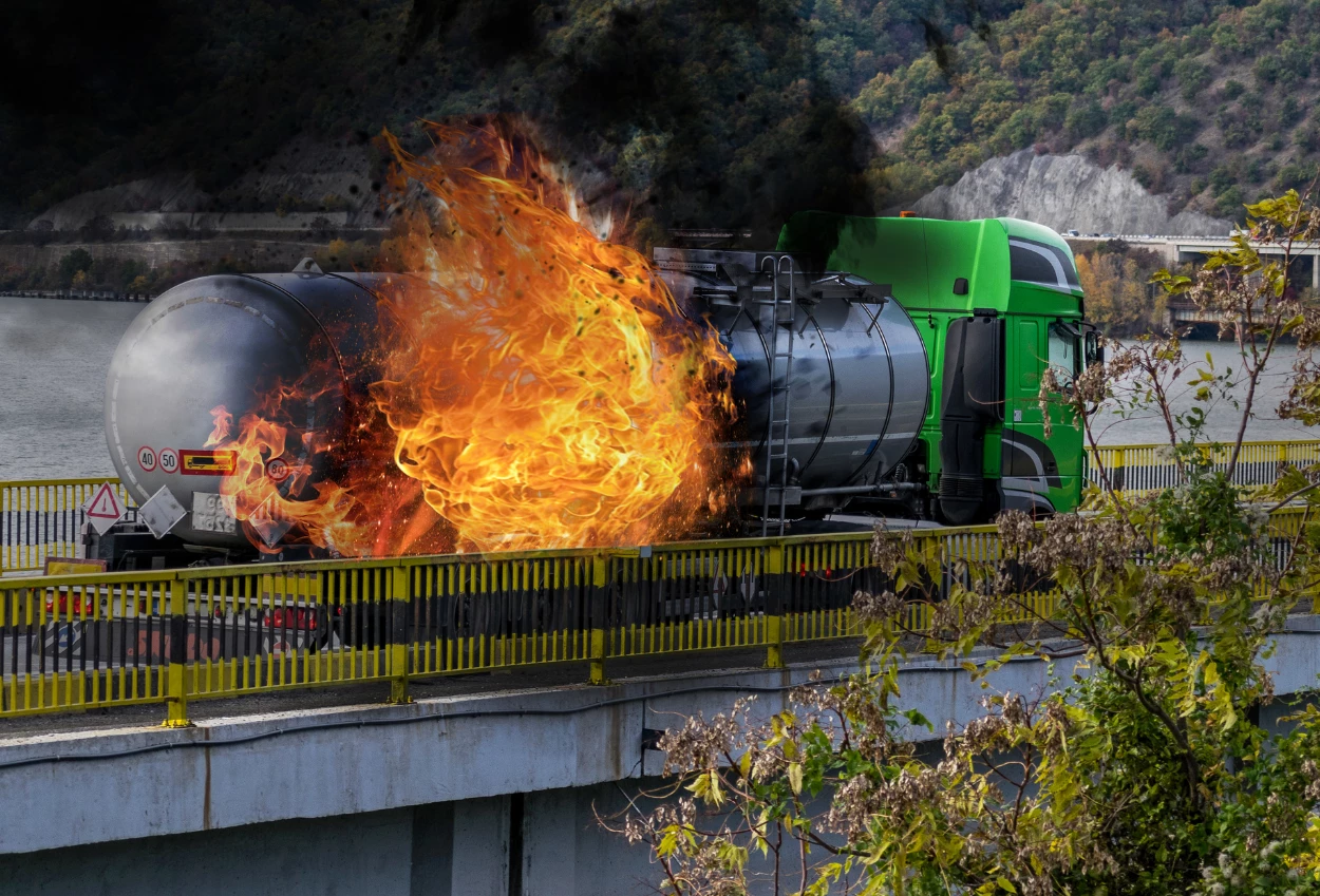 Truk Tangki Tiner Terbakar di Tol Cipali, Lalin Macet Parah hingga 7 Kilometer