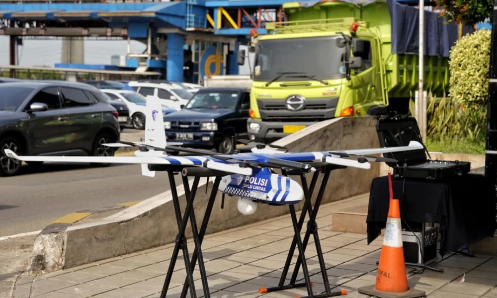 VTOL dan Drone ETLE Siap Dikerahkan untuk Amankan Kelancaran Arus Mudik Balik Lebaran