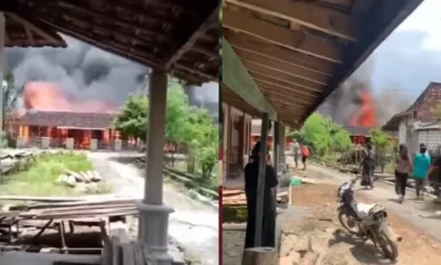 Viral! Anak di Pati Bakar Rumah Orang Tua karena Cekcok Keluarga
