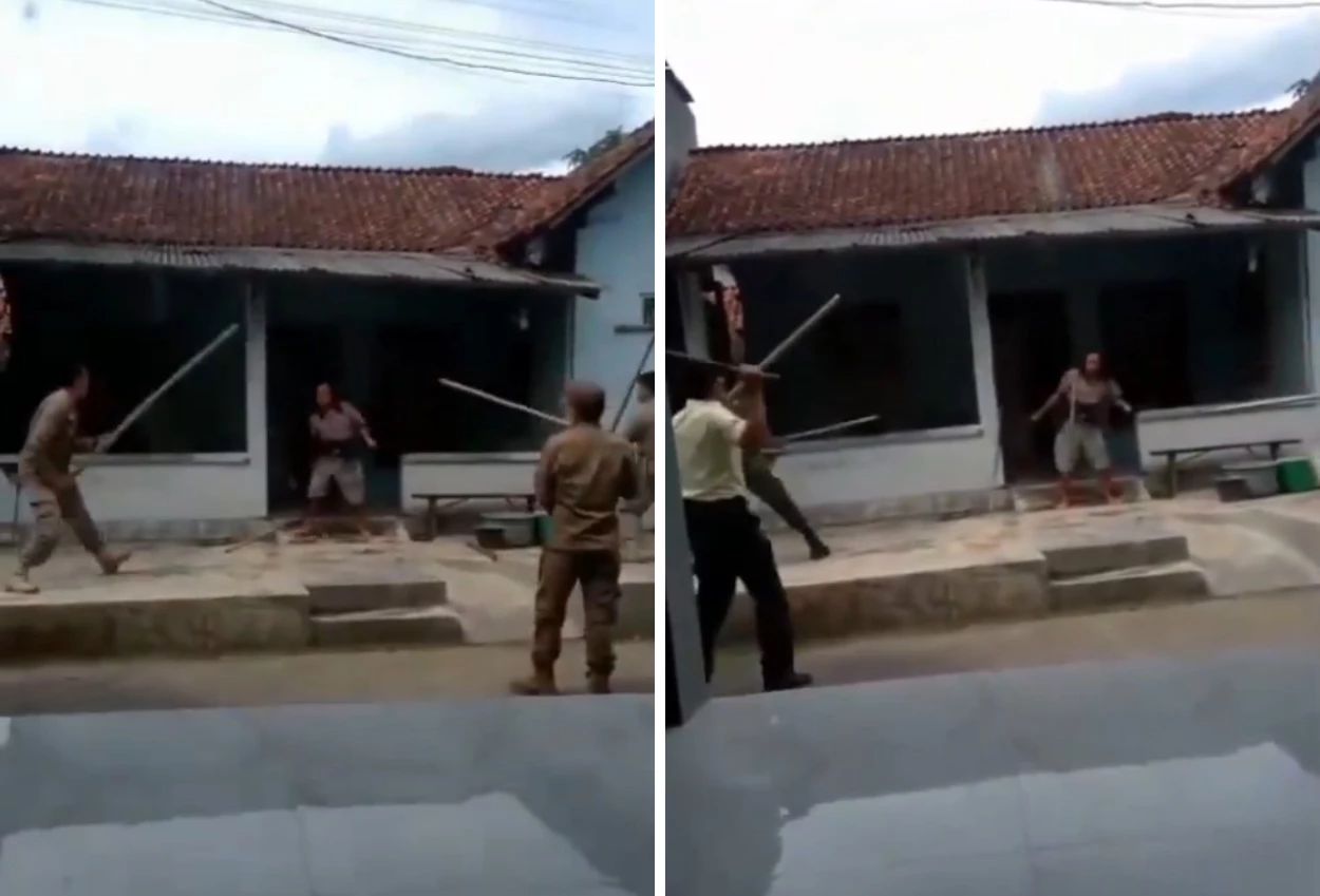 Viral! Anggota Satpol PP Kebumen Tewas Dibacok ODGJ