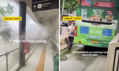 Viral Bus Transjakarta Keluarkan Asap Tebal hingga Cairan Hijau, Ternyata Ini Penyebabnya