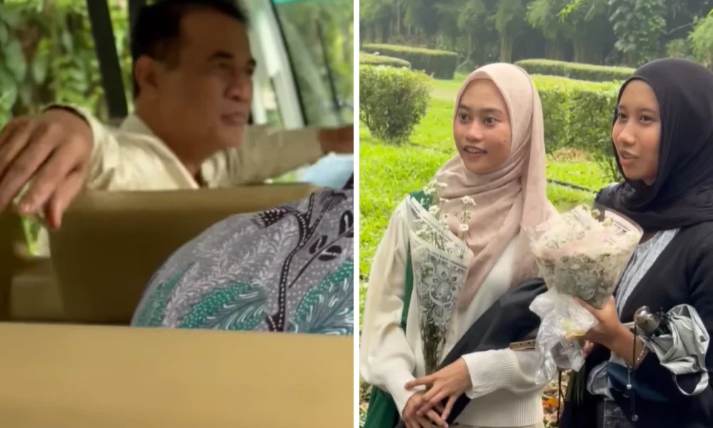 Viral! Dua Mahasiswi Ini Tak Sengaja Bertemu Mentan Amran di Kebun Raya Bogor, Berujung Diberi Uang