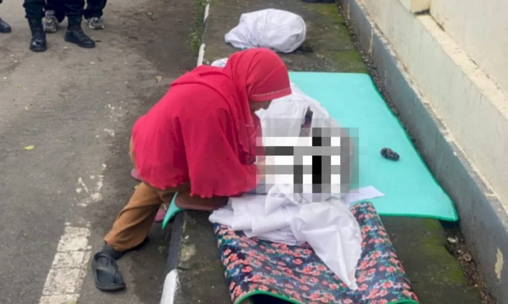 Viral Ibu dan Anak Sumpah Pocong di Depan Polres Sikka NTT, Ini Kata Polisi