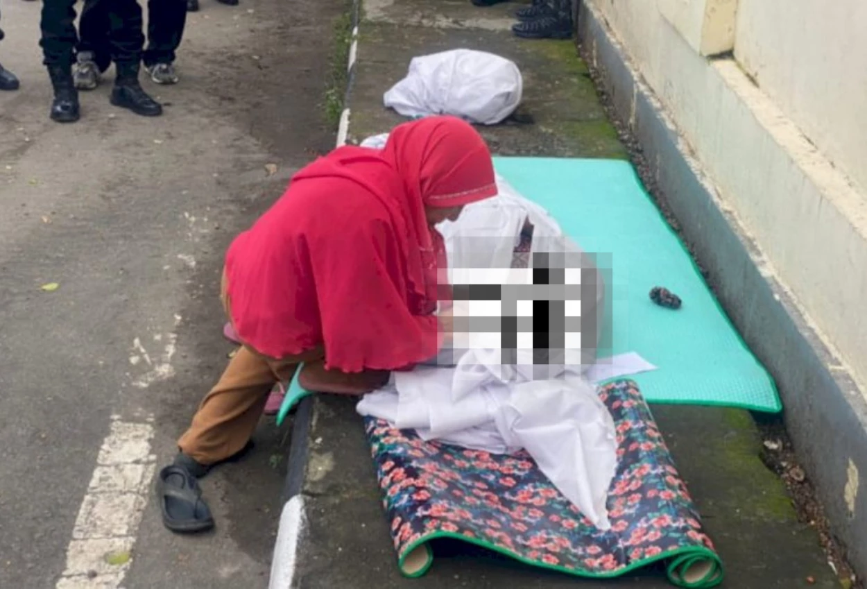 Viral Ibu dan Anak Sumpah Pocong di Depan Polres Sikka NTT, Ini Kata Polisi