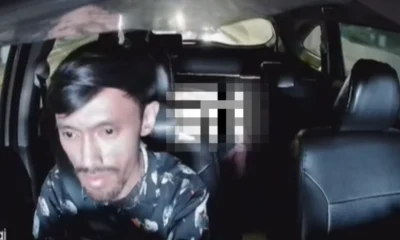 Viral! Pasangan Kekasih Keciduk Sopir Taksi Online Mesum saat Perjalanan